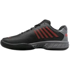 K-Swiss Hypercourt Express 2 Men's Tennis Shoe (Black/Grey/Orange) -Ball Games Shop 06613 042.04