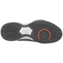 K-Swiss BigShot Light 4 Men's Tennis Shoe (Asphalt/White/Orange) -Ball Games Shop 06989 010.05