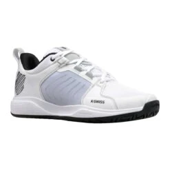 K-Swiss Ultrashot Team Men's Tennis Shoe (White/Black) -Ball Games Shop 07395 174.01