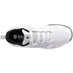 K-Swiss Ultrashot Team Men's Tennis Shoe (White/Black) -Ball Games Shop 07395 174.07