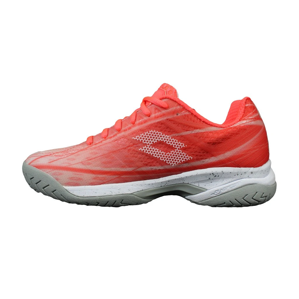 Lotto Mirage 300 Speed Women's Tennis Shoe (Coral/White) 5 Lotto Mirage 300 Speed Women's Tennis Shoe (Coral/White) - Image 3