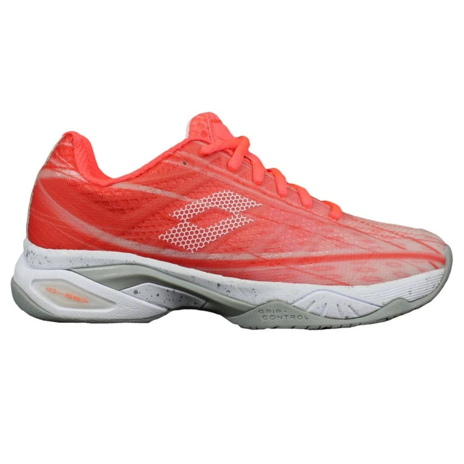 Lotto Mirage 300 Speed Women's Tennis Shoe (Coral/White) 3 Lotto Mirage 300 Speed Women's Tennis Shoe (Coral/White)