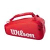 Wilson Super Tour 9 Pack Racquet Bag (Red) 1 Wilson Super Tour 9 Pack Racquet Bag (Red) -Ball Games Shop 46a0ba0fa9b0c5c8b5413a16f0528c84b433e01b WR8010501 1 SUPER TOUR 9PK RD new