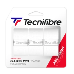 Tecnifibre ATP Pro Players Overgrip 3 Pack (White)