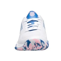 K-Swiss Hypercourt Supreme Women's Tennis Shoe (White/Star Sapphire/Orchid Pink) -Ball Games Shop 96615 969.02