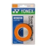 Yonex Super Grap Tough Overgrip 3 Pack (Orange) 2 Yonex Super Grap Tough Overgrip 3 Pack (Orange) -Ball Games Shop AC137OR