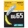 Yonex BG 65 Badminton String (Yellow) 2 Yonex BG 65 Badminton String (Yellow) -Ball Games Shop BG65Yellow