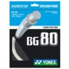 Yonex BG 80 Badminton String (White) 2 Yonex BG 80 Badminton String (White) -Ball Games Shop BG80White 19100183 d662 4373 b1d3 8ae82b0298b9