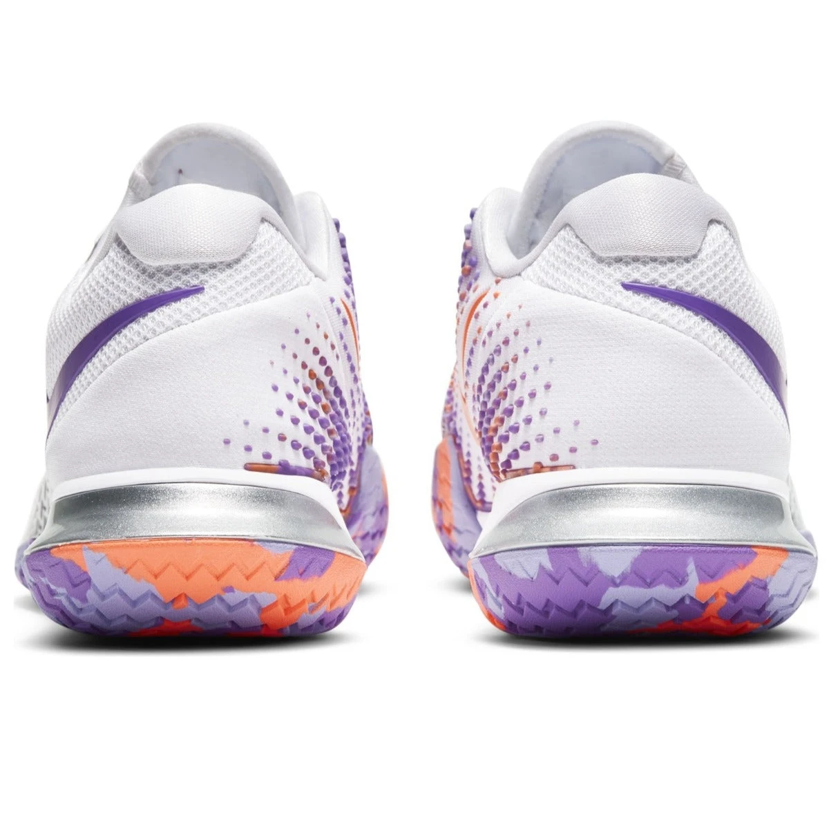 Nike Air Zoom Vapor Cage 4 Women's Tennis Shoe (White/Purple) 7 Nike Air Zoom Vapor Cage 4 Women's Tennis Shoe (White/Purple) - Image 5