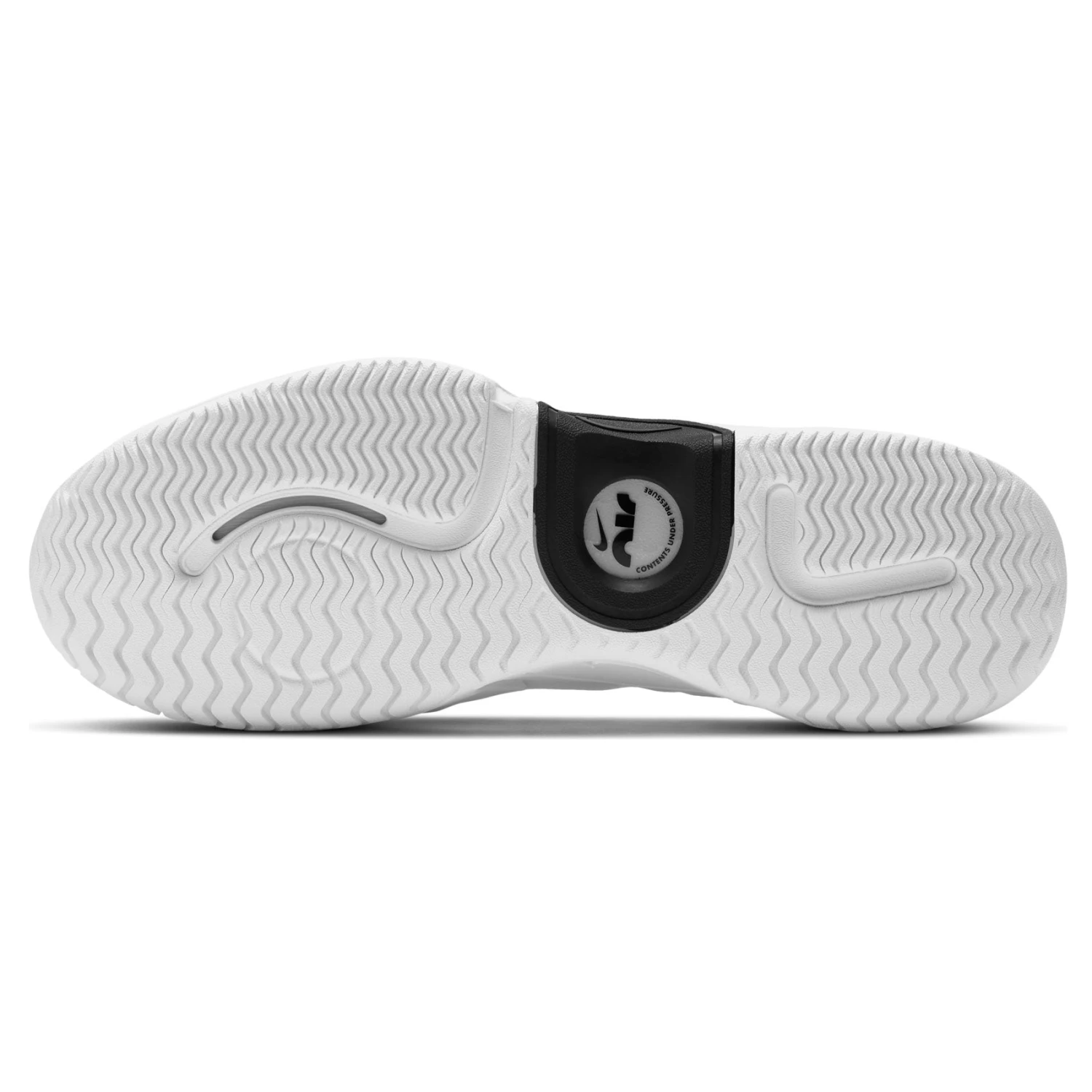 Nike Air Zoom GP Turbo Men's Tennis Shoe (White/Black) 4 Nike Air Zoom GP Turbo Men's Tennis Shoe (White/Black) - Image 2