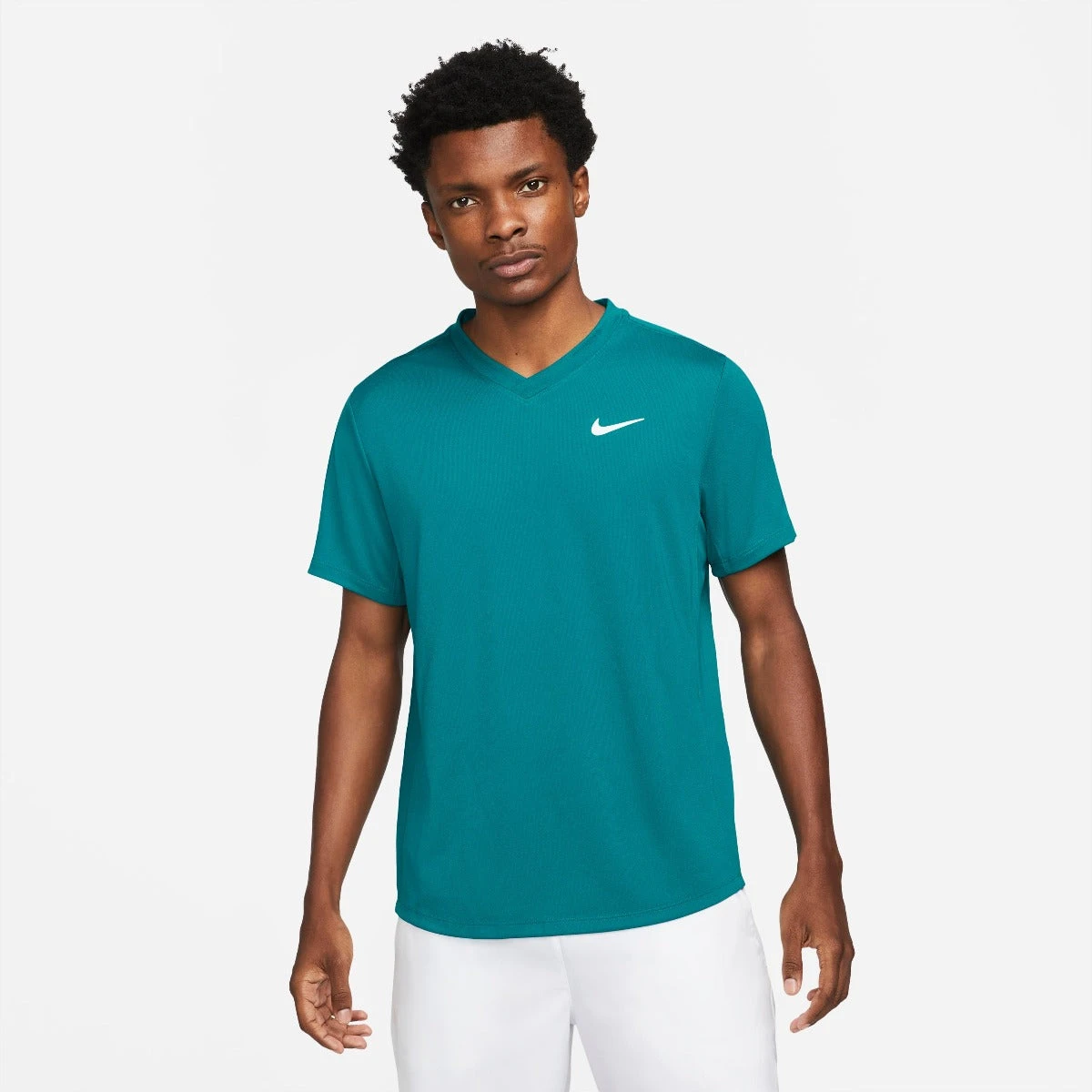 Nike Men's Dri-FIT Victory Top (Bright Spruce/White) 3 Nike Men's Dri-FIT Victory Top (Bright Spruce/White)