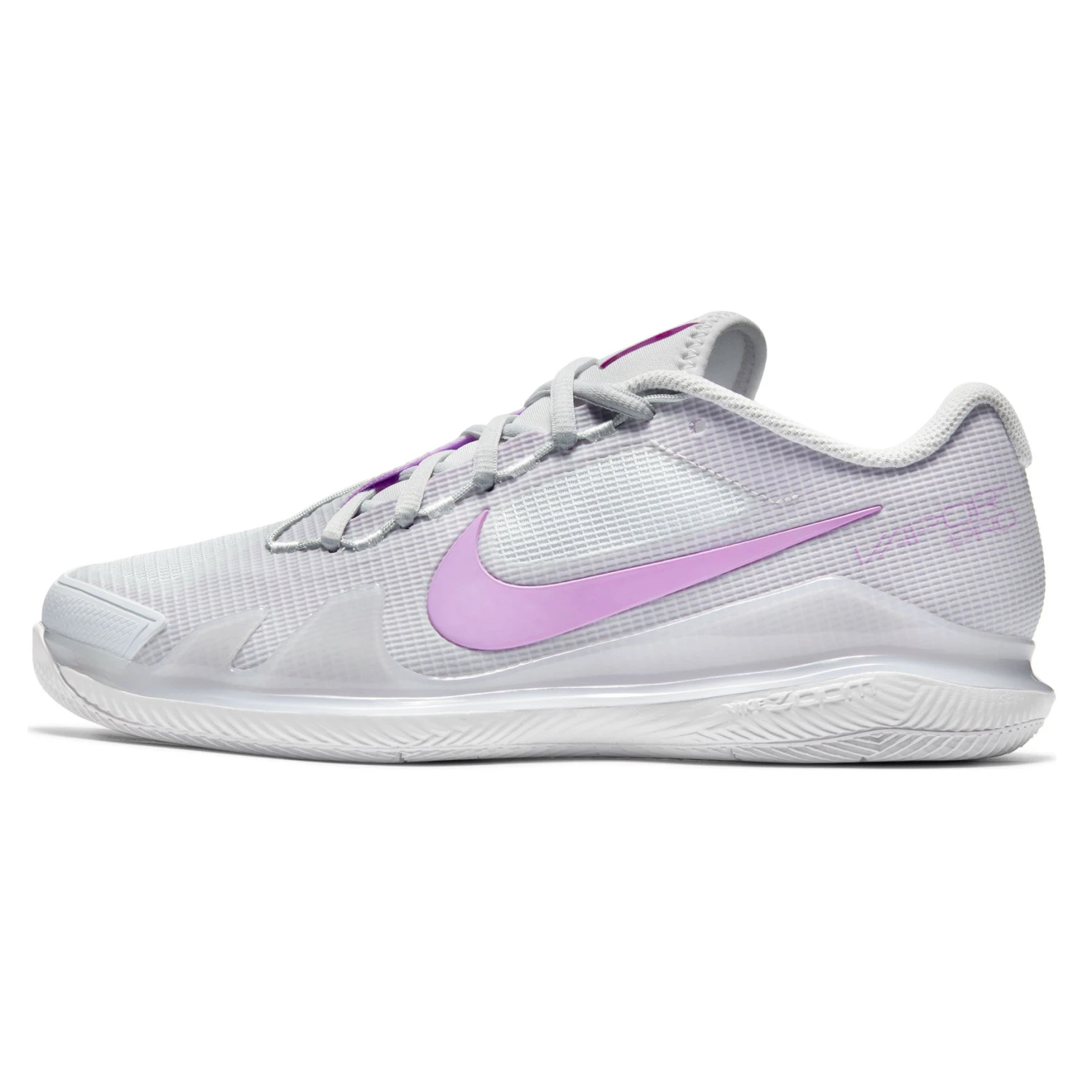 Nike Air Zoom Vapor Pro Women's Tennis Shoe (Light Grey/Fuchsia/White) 11 Nike Air Zoom Vapor Pro Women's Tennis Shoe (Light Grey/Fuchsia/White) - Image 9