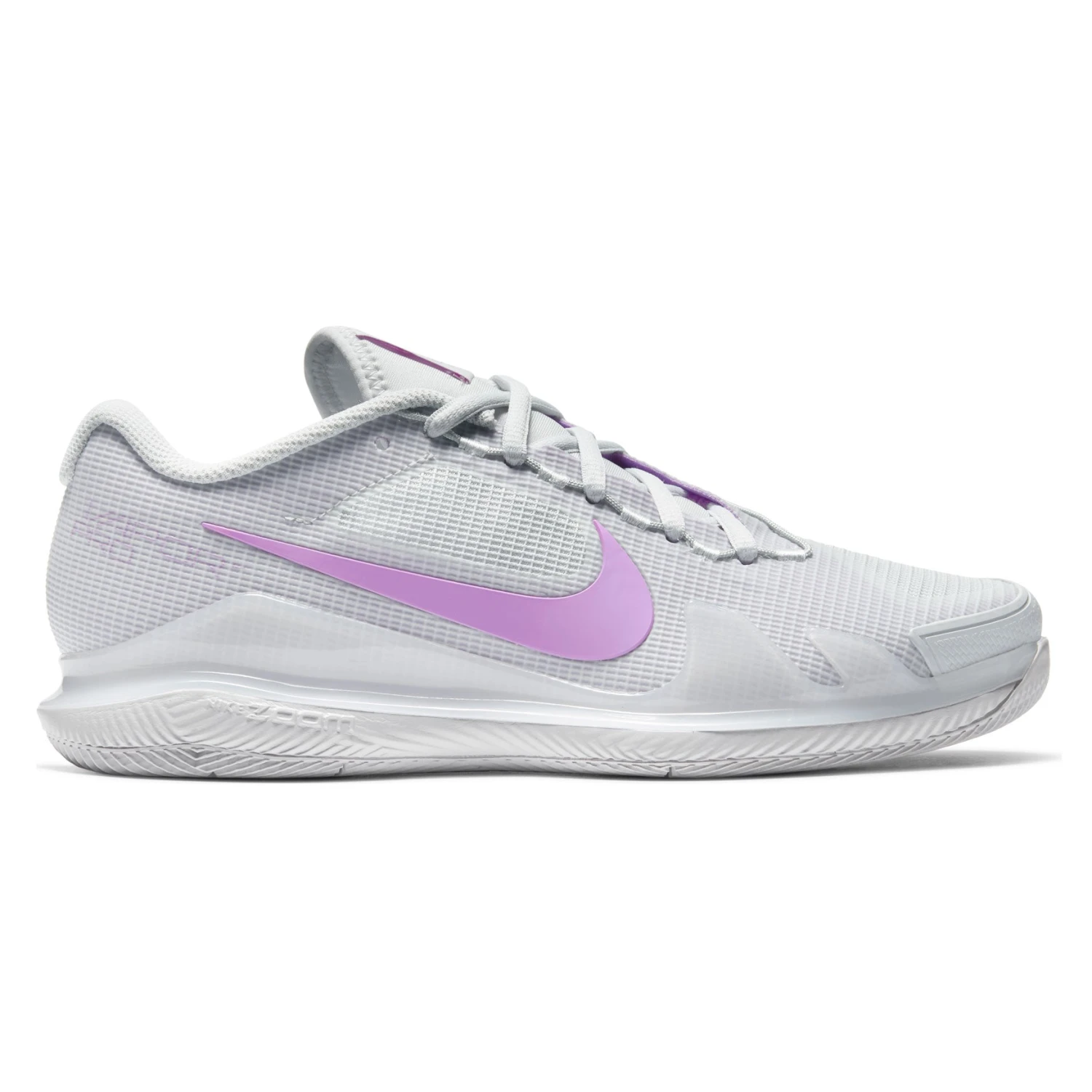 Nike Air Zoom Vapor Pro Women's Tennis Shoe (Light Grey/Fuchsia/White) 3 Nike Air Zoom Vapor Pro Women's Tennis Shoe (Light Grey/Fuchsia/White)