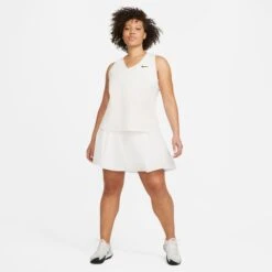 Nike Women's Dri-FIT Club Tennis Skirt (White/Black) 13 Nike Women's Dri-FIT Club Tennis Skirt (White/Black) -Ball Games Shop DB5935 100 PHSYM005 3144
