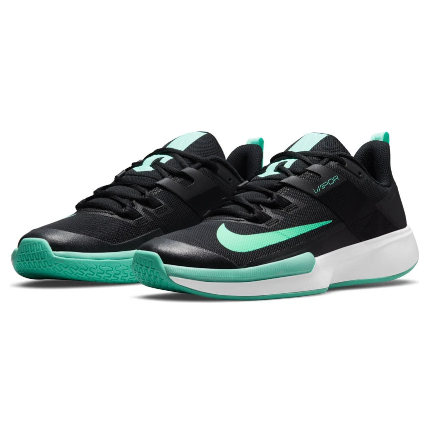 Nike Vapor Lite Men's Tennis Shoe (Black/Green/White) 10 Nike Vapor Lite Men's Tennis Shoe (Black/Green/White) - Image 8