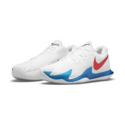 Nike Zoom Vapor Cage 4 Rafa Men's Tennis Shoe (White/Red/Blue) -Ball Games Shop DD1579 113 PHCFH001 3144