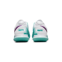 Nike Zoom Vapor Cage 4 Rafa Men's Tennis Shoe (White/Red/Teal) -Ball Games Shop DD1579 153 PHCBH000 3144