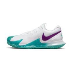Nike Zoom Vapor Cage 4 Rafa Men's Tennis Shoe (White/Red/Teal) -Ball Games Shop DD1579 153 PHSLH000 3144