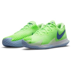 Nike Zoom Vapor Cage 4 Rafa Men's Tennis Shoe (Lime/Blue/White) -Ball Games Shop DD1579 333 PHCFH001 3144