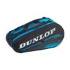 Dunlop FX Performance Thermo 8 Pack Racquet Bag (Black/Blue) -Ball Games Shop DT20 10304001 FX PERFORMANCE8RKTTHERMOBAGBLK BLE JPG