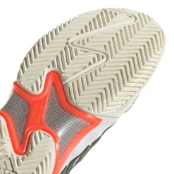 Adidas Barricade Tokyo Men's Tennis Shoe (White/Black/Solar Red) -Ball Games Shop FZ3935 FTW photo detail 1 white