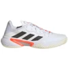Adidas Barricade Tokyo Men's Tennis Shoe (White/Black/Solar Red) -Ball Games Shop FZ3935 FTW photo side lateral center white