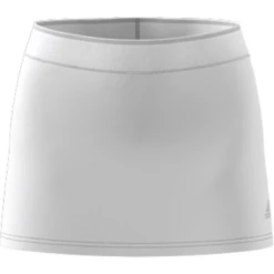 Adidas Women's Club Skirt (White/Grey) 27 Adidas Women's Club Skirt (White/Grey) -Ball Games Shop GH7221 APP virtual front white