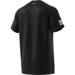 Adidas Men's 3 Stripes Club Top (Black) 15 Adidas Men's 3 Stripes Club Top (Black) -Ball Games Shop GL5403 APP virtual back white