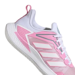 Adidas Defiant Speed Women's Tennis Shoe (Pink/White) -Ball Games Shop GV9529 8 FOOTWEAR Photography DetailView1 transparent