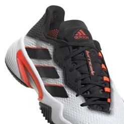 Adidas Barricade Men's Tennis Shoe -Ball Games Shop GW2964 8 FOOTWEAR Photography DetailView1 white