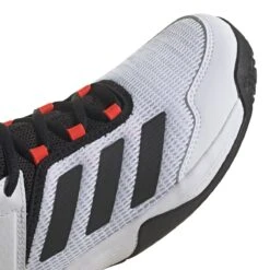Adidas Ubersonic 4 Junior Tennis Shoe (White/Black/Red) -Ball Games Shop GW2997 9 FOOTWEAR Photography DetailView2 white