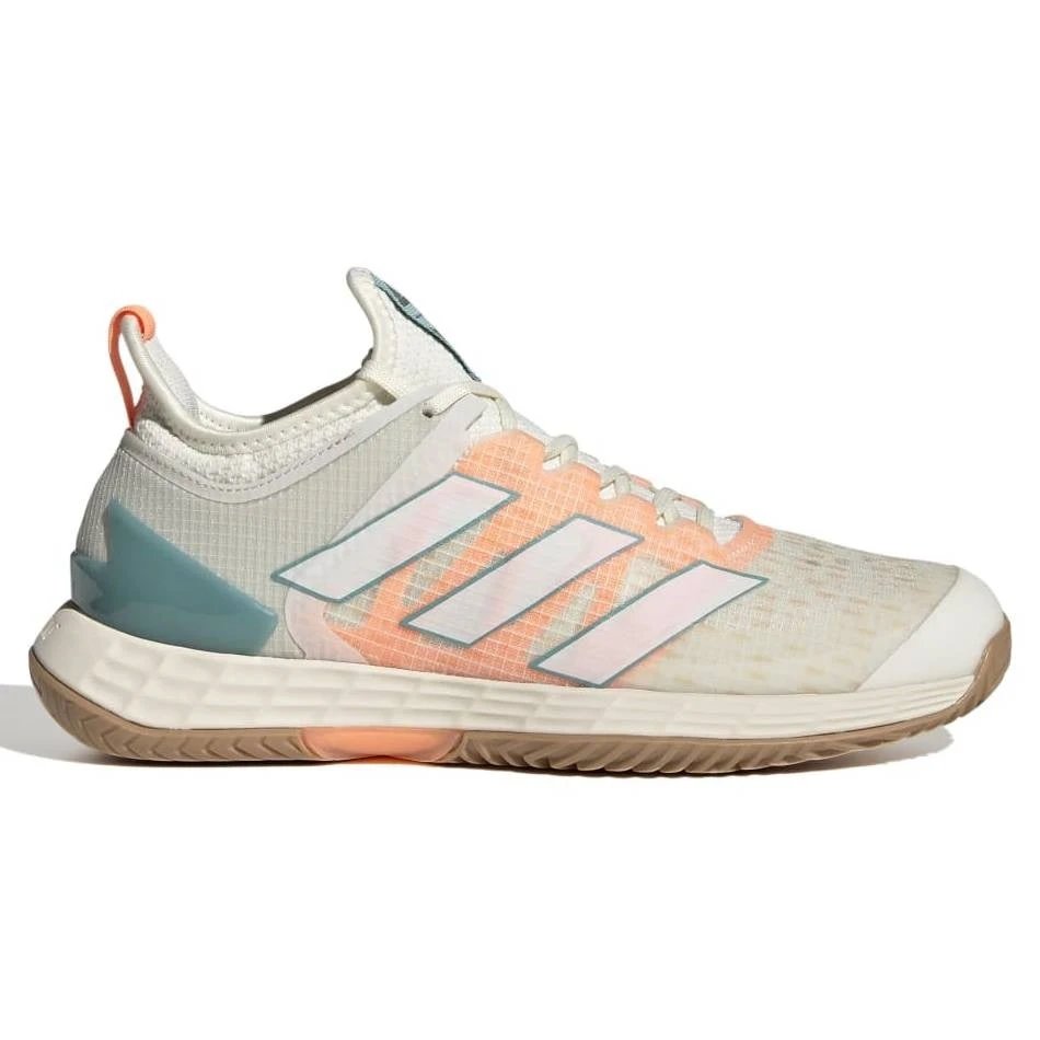 Adidas Adizero Ubersonic 4 Parley Women's Tennis Shoes (White/Beam Orange) 3 Adidas Adizero Ubersonic 4 Parley Women's Tennis Shoes (White/Beam Orange)