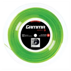 Gamma AMP Moto 17/1.24 Tennis String Reel (Lime)