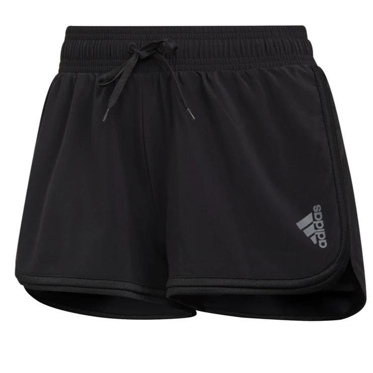 Adidas Women's Club Shorts (Black/Grey Five) 8 Adidas Women's Club Shorts (Black/Grey Five) - Image 6