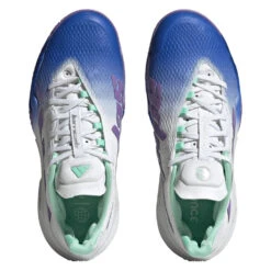 Adidas Barricade Women's Tennis Shoe (Blue/Purple) -Ball Games Shop HP7417 3 FOOTWEAR Photography TopPortraitView transparent