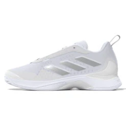 Adidas Avacourt Women's Tennis Shoe (White) -Ball Games Shop HQ8404 4 FOOTWEAR 3D Rendering SideLateralView transparent 1