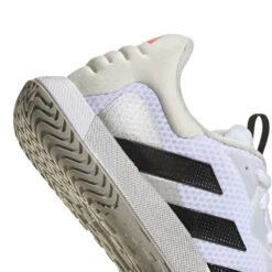 Adidas SoleMatch Control Men's Tennis Shoe (White/Black) -Ball Games Shop HQ8436 8 FOOTWEAR Photography DetailView1 transparent
