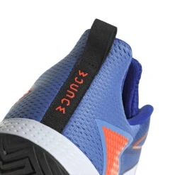 Adidas Defiant Speed Men's Tennis Shoe (Blue/White) -Ball Games Shop HQ8455 8 FOOTWEAR Photography DetailView1 transparent