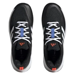 Adidas GameCourt 2 Men's Tennis Shoe (Black/White) -Ball Games Shop HQ8478 3 FOOTWEAR Photography TopPortraitView transparent