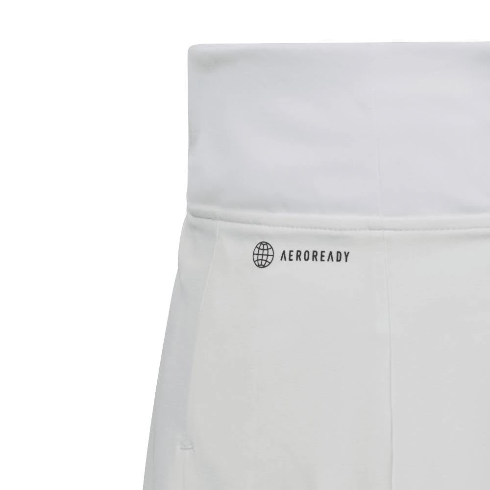 Adidas Girl's Club Pleated Skirt (White) 5 Adidas Girl's Club Pleated Skirt (White) - Image 3