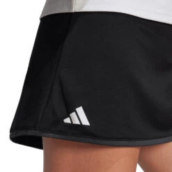 Adidas Women's Club Skirt (Black) -Ball Games Shop HS1454 8 APPAREL OnModel DetailView2 transparent