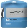 Luxilon ALU Power 16L /1.25 Tennis String (Silver)
