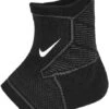 Nike Pro Knitted Ankle Sleeve (Black/Anthracite/White) 1 Nike Pro Knitted Ankle Sleeve (Black/Anthracite/White) -Ball Games Shop N1000670031 FA20 NIKE PRO KNITTED ANKLE SLEEVE S PHSRH00030ACLR