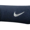 Nike Swoosh Doublewide Wristbands (Obsidian/White)