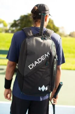 Diadem Nova Tour Backpack Racquet Bag (Black/Chrome) -Ball Games Shop Nova Backpack 2 1800x1800 c8006b4e 4e17 43eb 87f5 3a975f8b804d