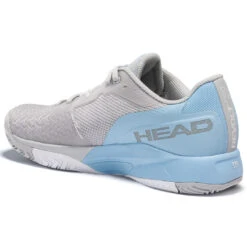 Head Revolt Pro 3.5 Women's Tennis Shoe (Grey/Light Blue) -Ball Games Shop Presentation 274121 Revolt Pro 3 5 Women GRLB Gray LightBlue 4