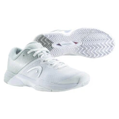 Head Revolt Evo 2.0 Women's Tennis Shoe (White/Grey) 11 Head Revolt Evo 2.0 Women's Tennis Shoe (White/Grey) -Ball Games Shop Presentation 274212 Revolt Evo 2.0 Women WHGR 1 2