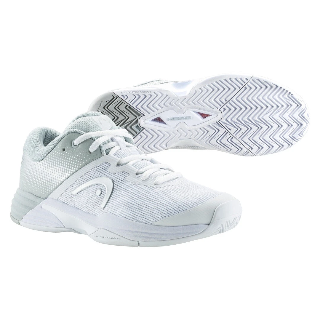 Head Revolt Evo 2.0 Women's Tennis Shoe (White/Grey) 7 Head Revolt Evo 2.0 Women's Tennis Shoe (White/Grey) - Image 5