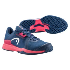 Head Sprint Team 3.5 Women's Tennis Shoe (Navy) -Ball Games Shop Presentation 274302 Sprint Team 3.5 Women DBAZ 1 2