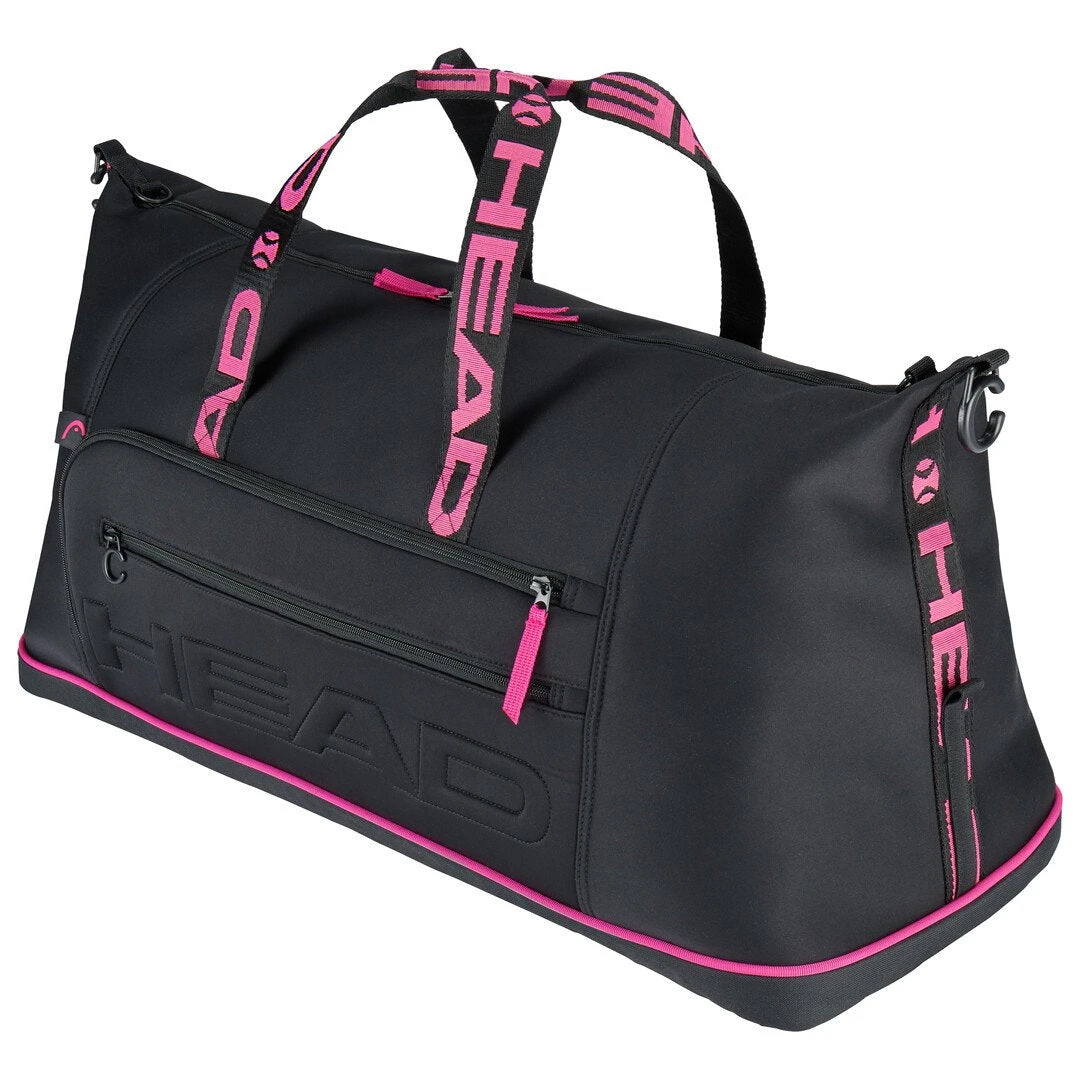 Head Coco Duffel 8 Pack Racquet Bag (Black/Pink) 4 Head Coco Duffel 8 Pack Racquet Bag (Black/Pink) - Image 2